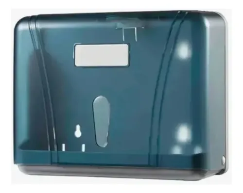 General Dispensador De Papel Toalla Interfoliada Azul Acero 16