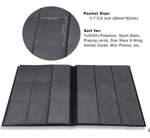 Álbum Para 360 Cartas Coleccionables Falatale Con 20 Hojas 19