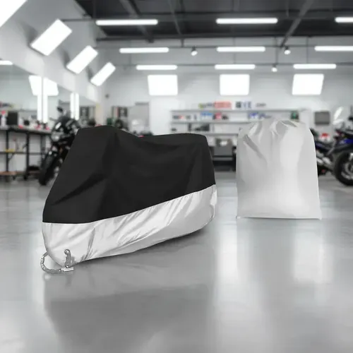 Funda Cubre Bicicleta Moto Carpa 100% Impermea 245*105*125cm Sujeto 2