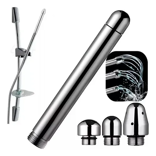 Ducha Anal Vaginal Enema Para Lavado Enjuague 3 Cabezales 20