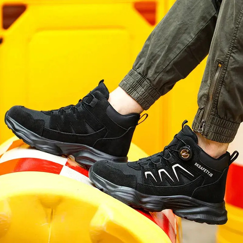 Botas De Seguridad Hombre Trabajo De Zapato Tenis Industrial 15