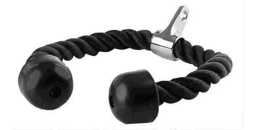 Cuerda Soga Para Triceps, Biceps Polea Mancuernas Fitness 12