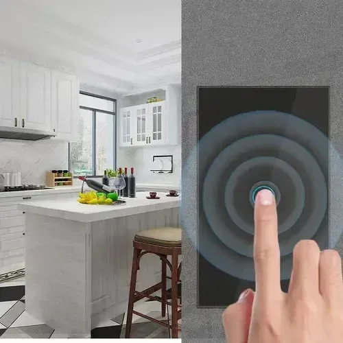 Apagador Inteligente Wifi Sin Cable Neutro 1,2 O 3 Canales 12