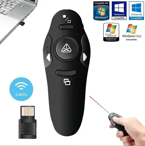 Puntero Laser Presentador Diapositivas Usb 15