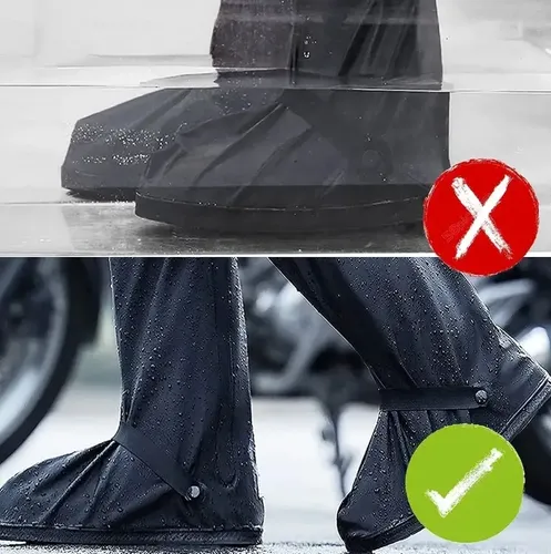 Cubre Zapatos Impermeable Fundas Protectoras Reutilizables 4