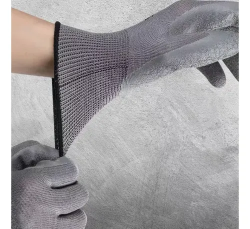 Guantes De Trabajo Pu Alta Calidad Certificado Pack 12 Unid 17