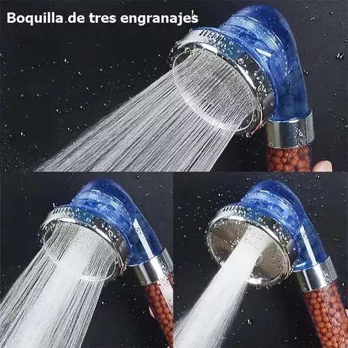 Eco Ducha Spa Cabezal Para Ducha Telefono Mango Filtrador 3