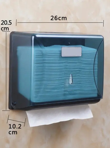 General Dispensador De Papel Toalla Interfoliada Azul Acero 9