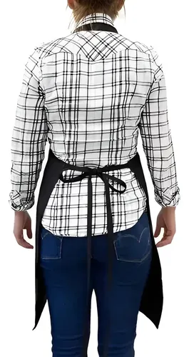 Pechera Gabardina Anti-manchas Y Anti-grasa Color Negro Dise Negro Batman 10