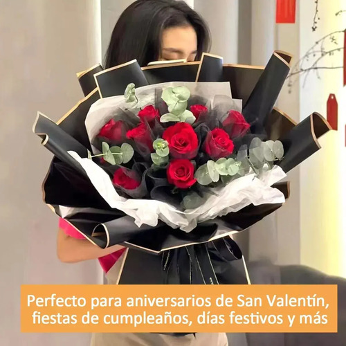 Papel Coreano 20 Pliegos Para Arreglos De Flores, Regalos 13