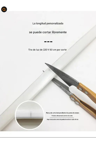 Tira De Luces Cob De Silicona Para Interiores (juego De 10m) 3000k Blanco Cálido/luz Cálida Blanco Lechoso Conjunto De 10 M 14