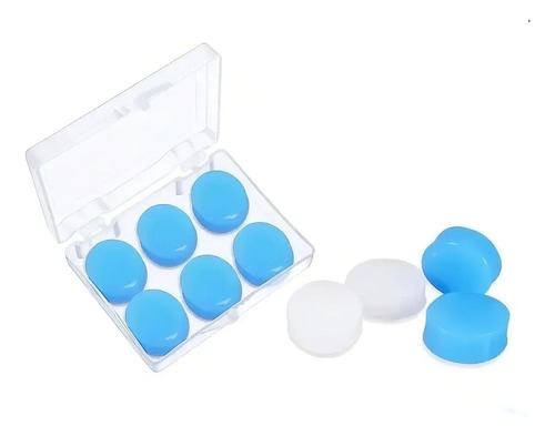 Tapones Para Los Oídos - 6 Silicona Hipoalergénica Moldeable