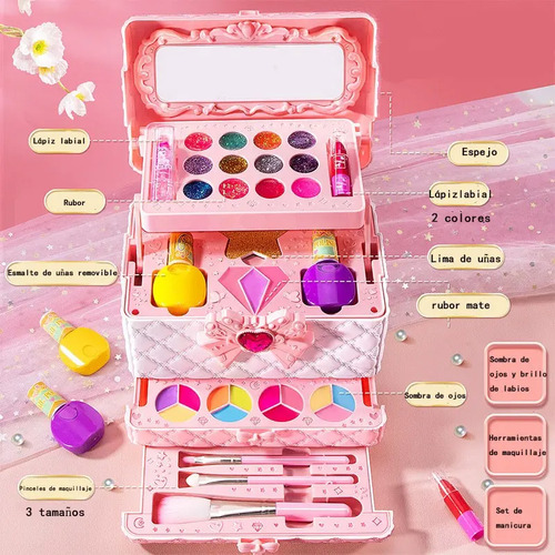 Juguetes De Maquillaje Cosmético Para Niñas 2
