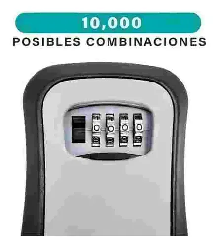 Caja Fuerte De Almacenamiento De Llaves Montada En La Pared Gris 12