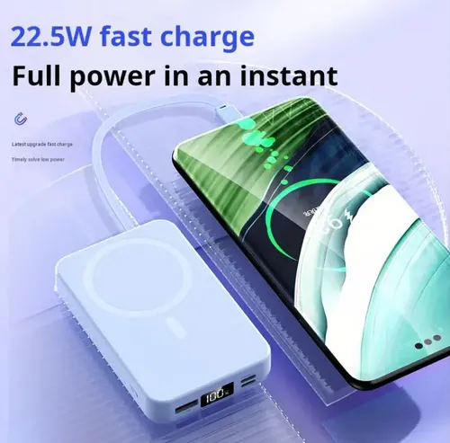 Powebank Ym-903 Compatible Con iPhone Con 10.000 Mah Blanco Blanco 10