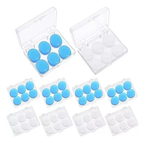 Tapones Para Los Oídos - 6 Silicona Hipoalergénica Moldeable 14