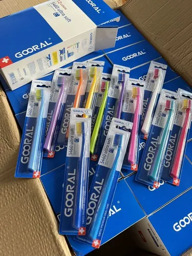 Cepillo De Dientes Gooral 5460 Ultrasoft. Pack 12 Unidades Multicolor 20