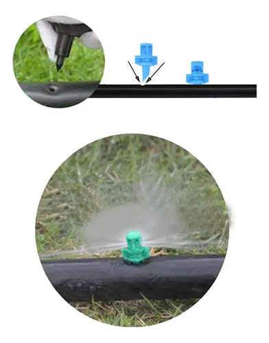 150x Aspersor Micro Jet 90° 180° 360° +abridor De Agujeros 6