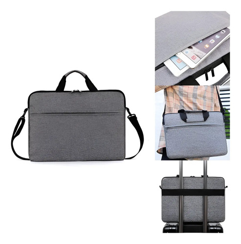 Bolso Ordenador Para Notebook Funda Portátil Fundas 17inch Gris 10