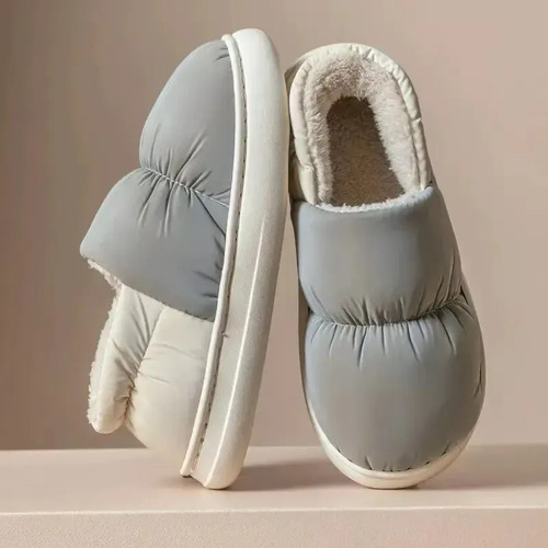 Pantuflas Todo Incluido Impermeables Y De Algodón Polar