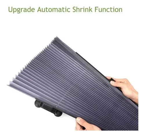 Quitasol Retractil Parasol Enrollable Parabrisas Auto 70x160 9