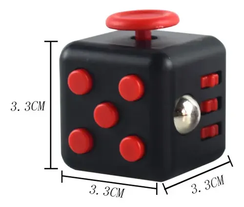 4 X Fidget Cube Antiestres Con 6 Funciones, Juguete Estress Aleatorio 2