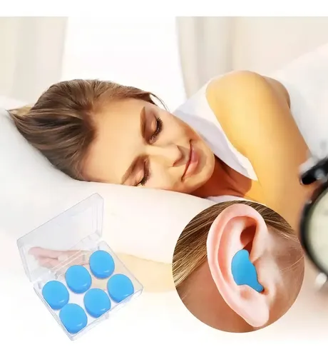 Tapones Para Los Oídos - 6 Silicona Hipoalergénica Moldeable 11