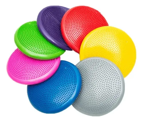 Disco De Balance Y Equilibrio Mini Bosu Erizo Yoga/ejercicio 9