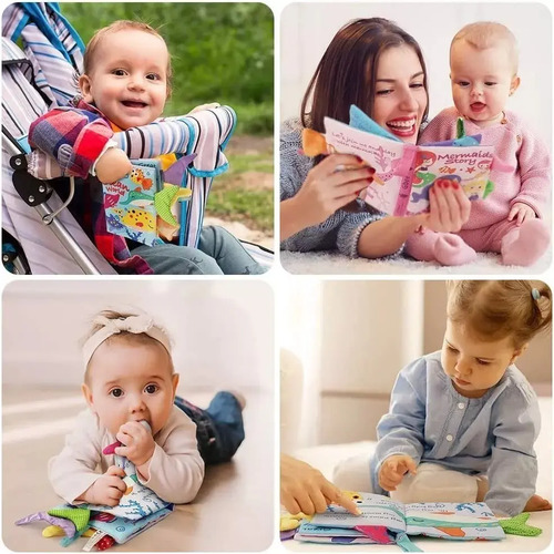 Libro Sensorial Para Niños/niñas Para Estimulación Temprana 14