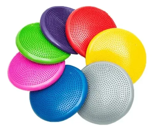 Disco De Balance Y Equilibrio Mini Bosu Erizo Yoga/ejercicio 15