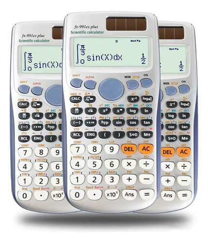 Calculadora Científica Profesional De Funciones, Color Negro Negro 7