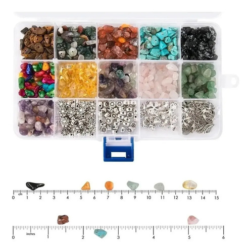 Nasjac 934uds Cristal Piedra Cuenta Diy Collar Pulsera Arete 2