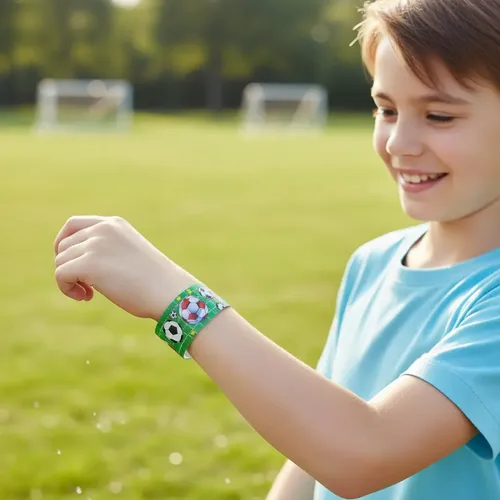 Pack 12 Pulseras Slap Infantil, Sorpresas De Cumpleaños 17