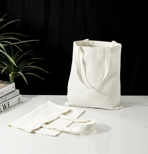 Bolsa Algodon Biodegradable Reusable 10 Unidads 35x40cm Blanco Mochila 7