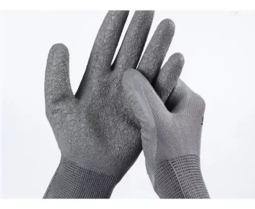 Guantes De Trabajo Pu Alta Calidad Certificado Pack 12 Unid 9