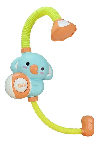 Regadera De Baño Para Bebe Juguete Ducha Tina Elefante Colorido
