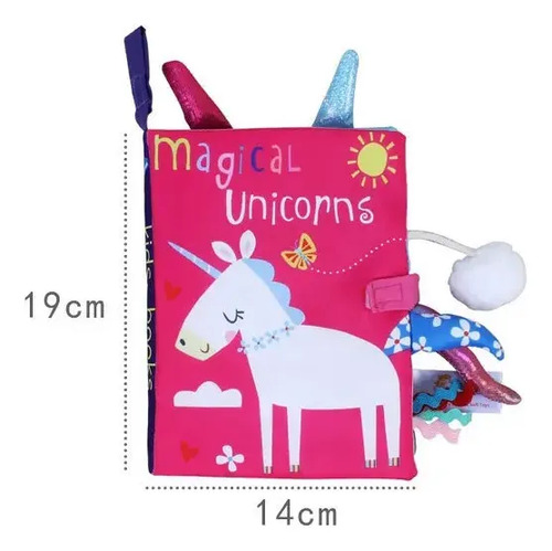 Libro Sensorial Para Niños/niñas Para Estimulación Temprana 20