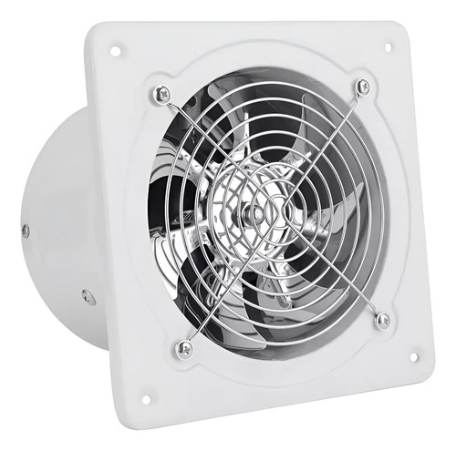 Extractor De Aire Industrial Ventilador De Escape 4 Pulgadas Blanco