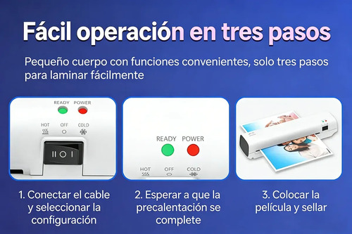 Termolaminadora Plastificadora +cortador De Papel +300 Micas 18