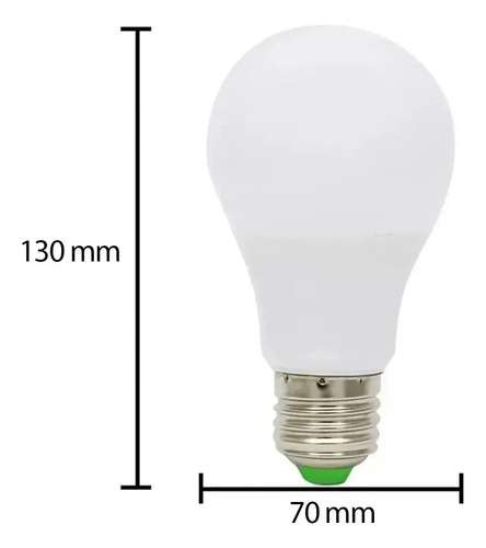 Pack 5 Ampolletas Led 15w E27 Sec Luz Cálida/fría Hbled 2