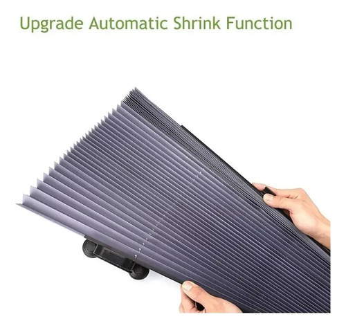 Quitasol Retractil Parasol Enrollable Parabrisas Auto 70x160 9