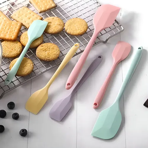 Espátula De Silicona Set De 4 Para Repostería Y Cocina 7