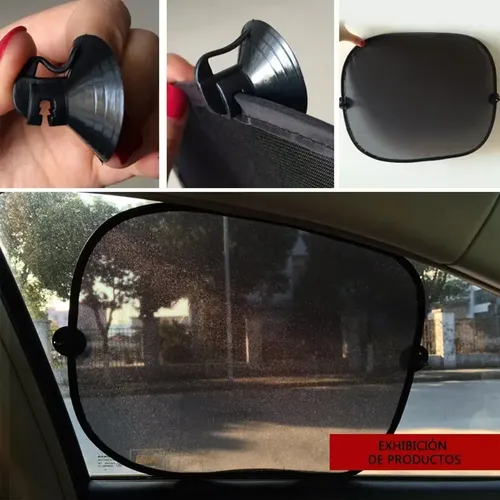 Set 2 Sombrillas Ventana Lateral Negro S 44x36 4