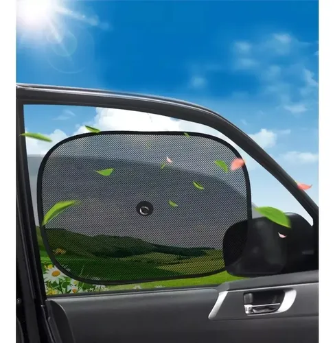 Set 2 Sombrillas Ventana Lateral Negro S 44x36 14