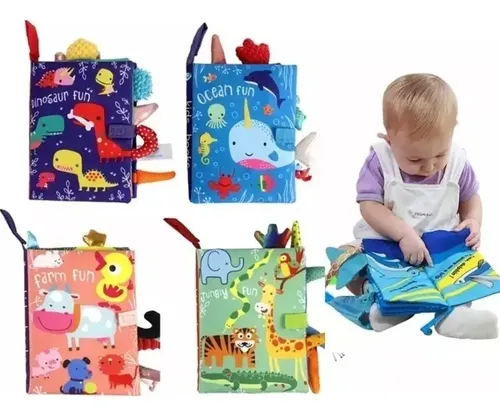 Libro Sensorial Para Niños/niñas Para Estimulación Temprana 9