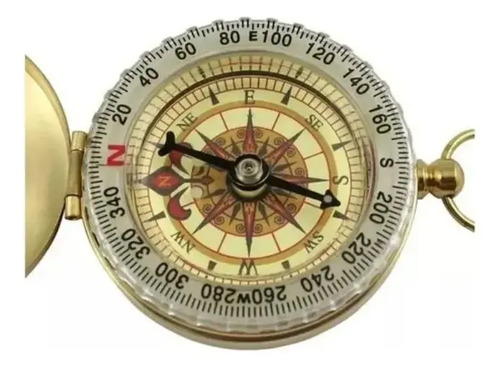 Brujula Vintage Estilo Antigua Camping Outdoor Envio Gratis Dorado 19