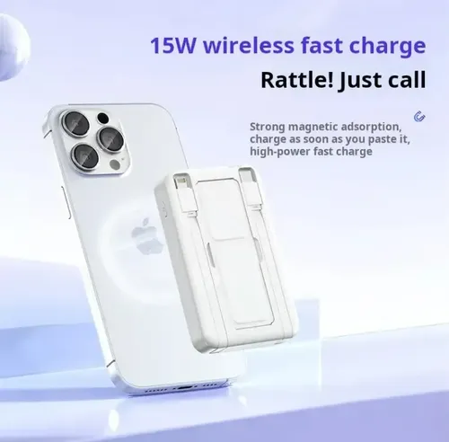Powebank Ym-903 Compatible Con iPhone Con 10.000 Mah Blanco Blanco 18