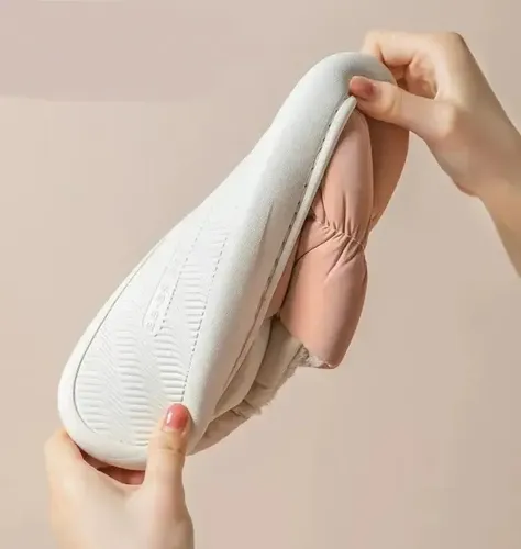 Pantuflas Todo Incluido Impermeables Y De Algodón Polar 7