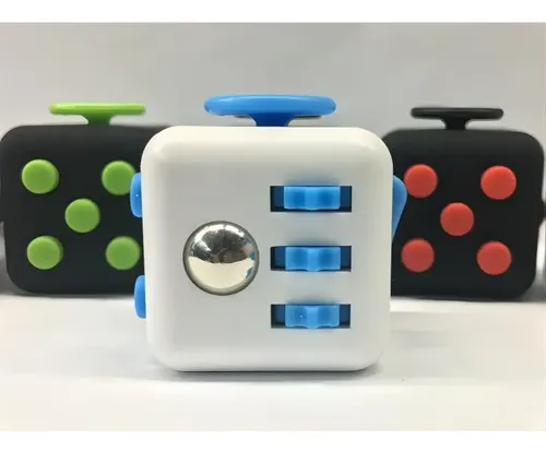 4 X Fidget Cube Antiestres Con 6 Funciones, Juguete Estress Aleatorio 9