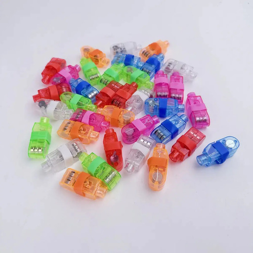 36 X Anillo Dedo Luminoso Led Puntero Sorpresa Cumpleaños Color 10